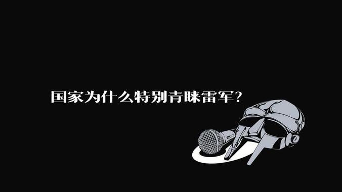 国家为什么特别青睐雷军？